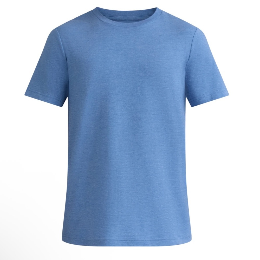 🇺🇸 $5 🇺🇸 George Big Men's Light Blue Tee with Short Sleeves 2XL (50-52) NWT